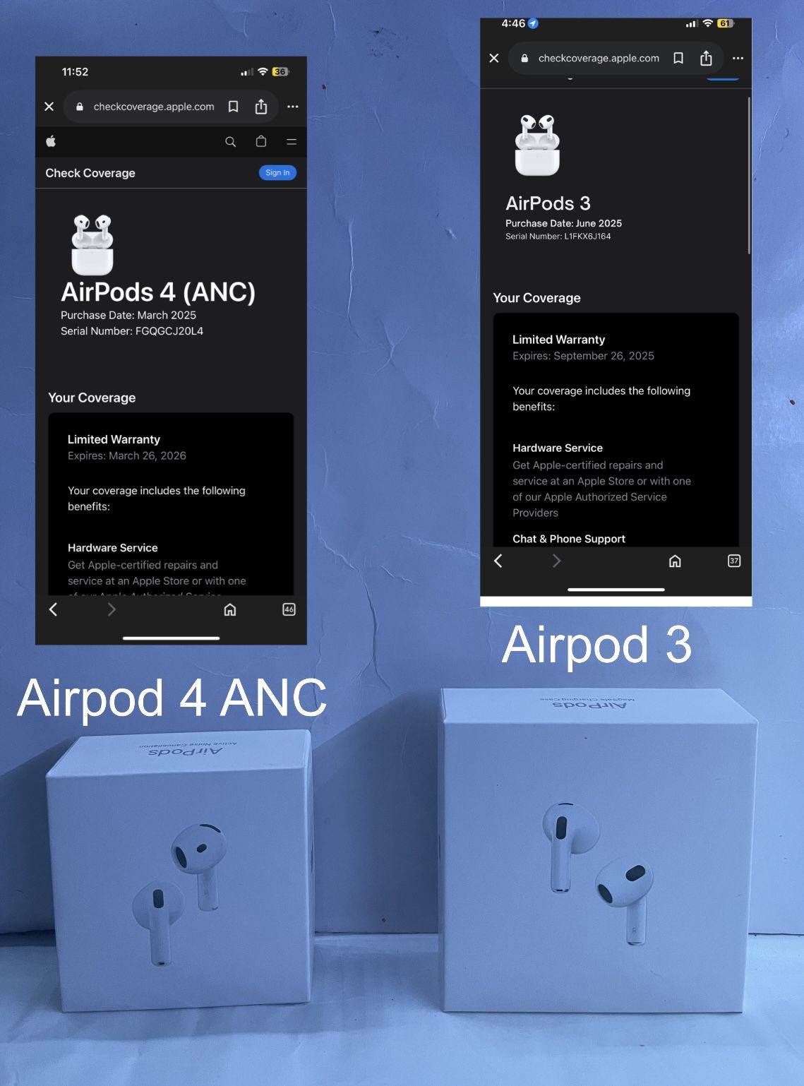 Airpod 3 ANC / Airpod 4 ANC