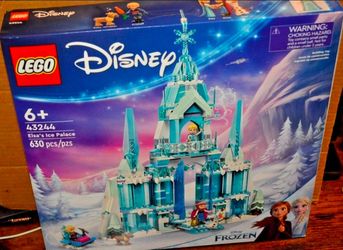 LEGO Disney Frozen Elsa's Ice Palace 43244 Complete Set 630 pcs