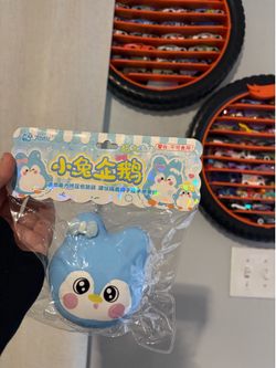 sticky bunny/penguin squishy from japan