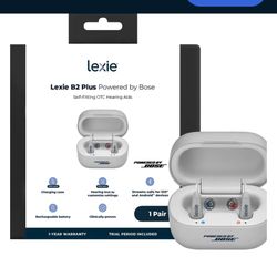 Lexie B2 Plus Powered By Bose Self Fitting OTC Hearing Aids