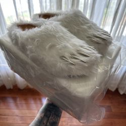 Bravest Bear Claw Mules White