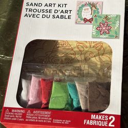Sand Art Kit by Creatology! New!  Includes materials to make 2 Sand Art pieces. Suitable for ages 6 and up! Located in Tarzana!