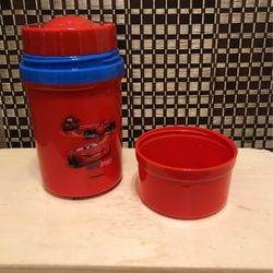 Disney Cars Drink/snack Holder Bottle/Cup