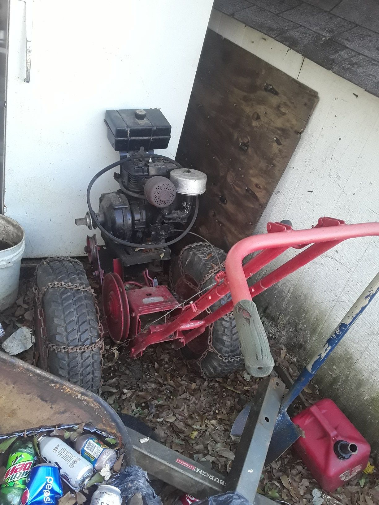 Old tiller