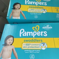 Size 4 Pampers Bundle 