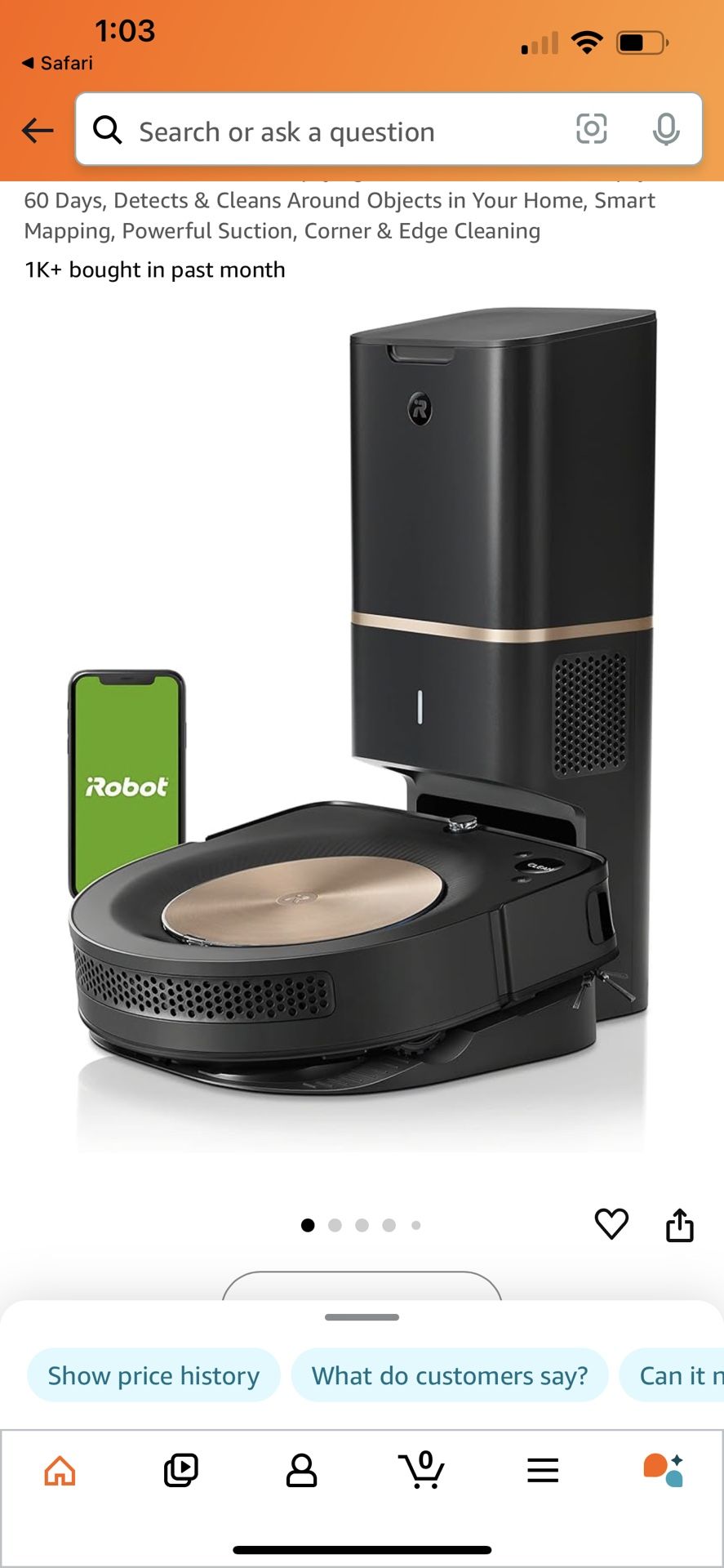 Roomba iRobot , S9+ Brand New