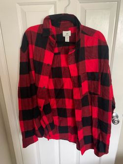 Men’s Large Flannel Shirt Like New