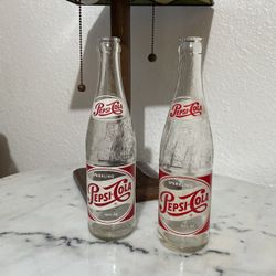 Antique 50’s Pepsi Cola Bottles