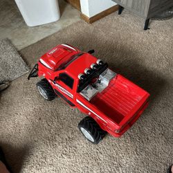 New Bright Dodge Ram Monster Extreme Red RC truck