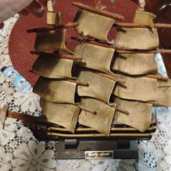 Vintage Wooden Ship