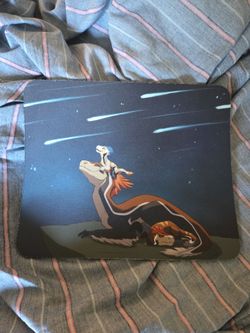 Talon and the Champions of Saurithia Stargazing Mousepad