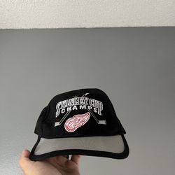 Vintage Stanley Cup Detroit Red Wings Velcro Back