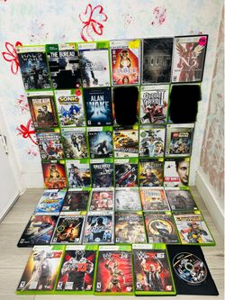 Microsoft Xbox 360 Games, These are collectible games send me offer