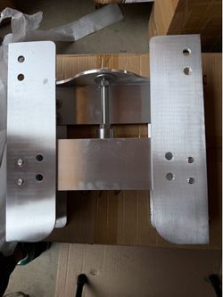 New Adjustable 4" Aluminum Jack Plate Outboard Replace For JPL4400 Boat