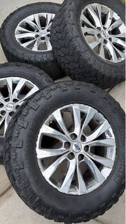 F150 20” OEM wheels on 35s 6Lug