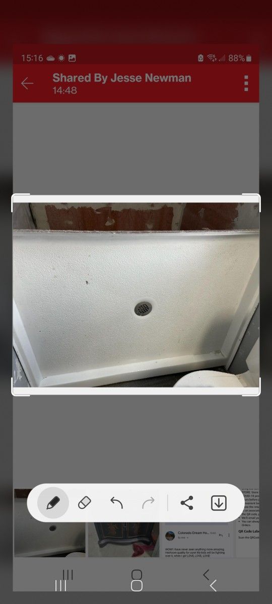 54x42 Inch Shower Pan