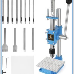 NEW! FASTTOBUY Leather Hole Puncher, Hand Punching Machine, Manual Press Tool for DIY
