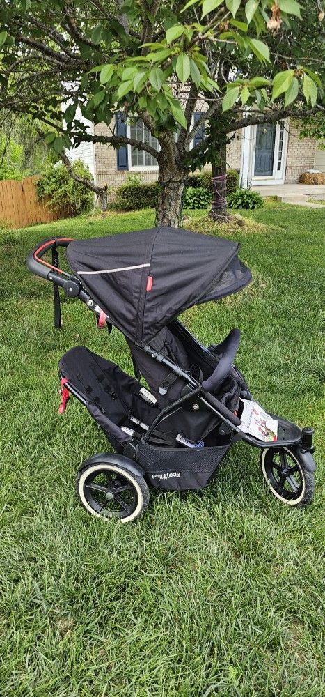 Phil & Teds Navigator Inline Double Stroller – $200
