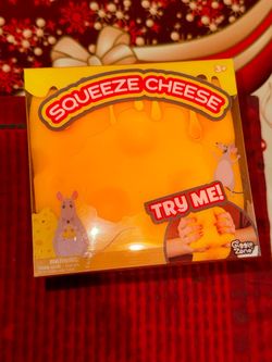 Giggle Zone Squeeze Cheese Squishy Toy