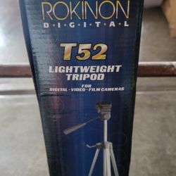 New camera tripod