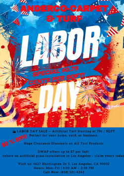 LABOR DAY SALE TURF