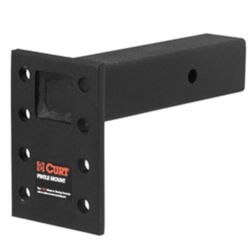 CURT
Curt Pintle Hook Mounting Plate for 2-1/2" Hitches - 8" Shank - 8 Hole - 18,000 lbs