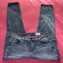 Cosmic Blue Love Low-rise Straight Jeans