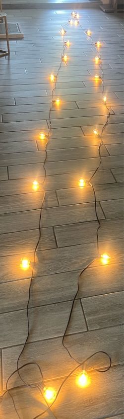 String lights. 2 sets 50 foot long each