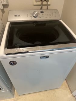 White Maytag Washing Machine