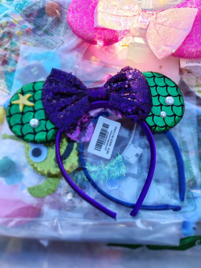 Little Mermaid Minnie Ears