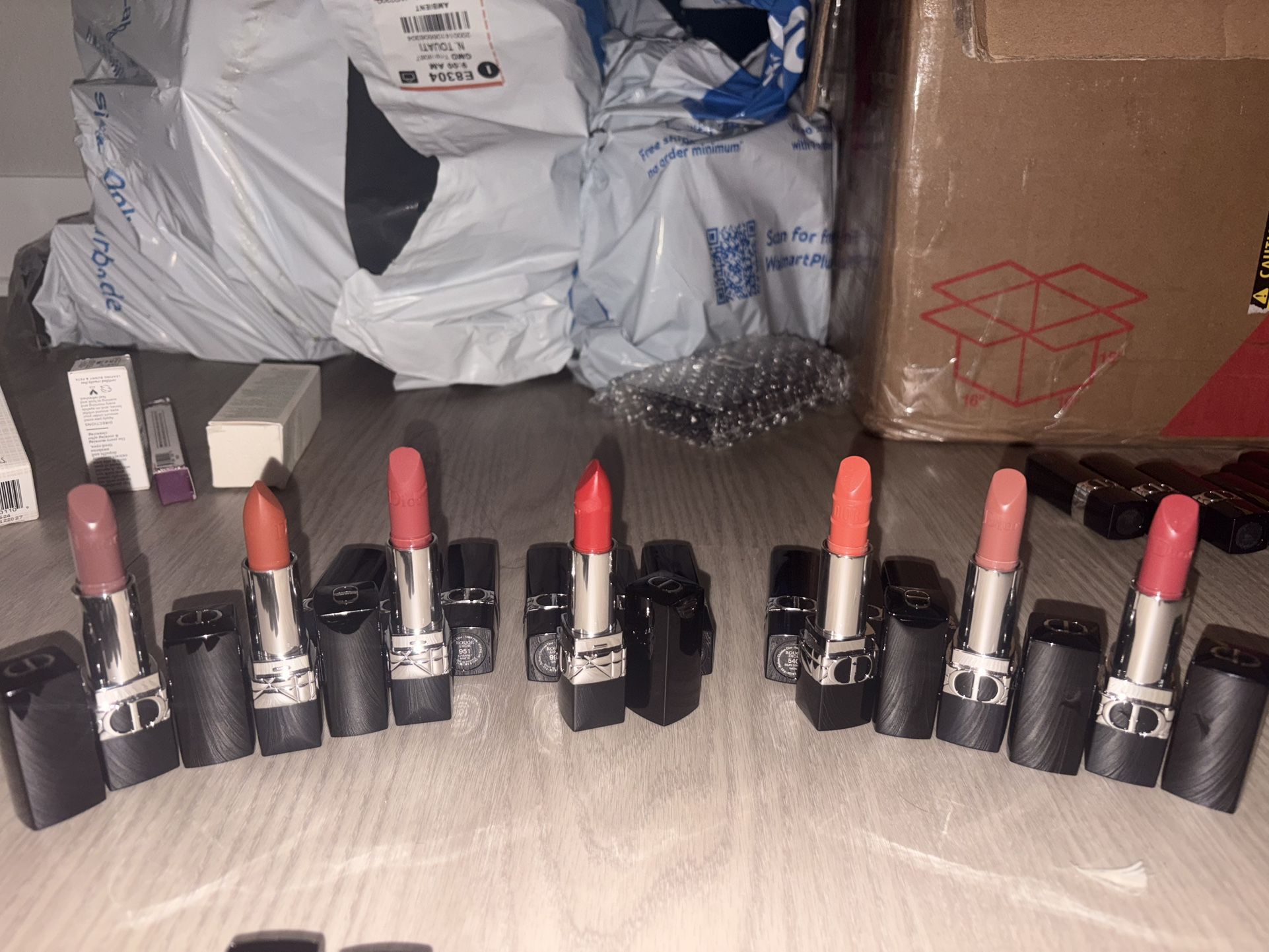Dior rouge lipsticks - $30