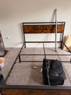 Bed frame  with draws