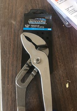 Power Torque 12" joint Pliers 18$