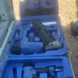 three gun nail gun set Campbell hausfeld