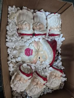Santa pitcher and mugs