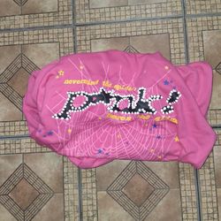 Pink Sp5der Hoodie