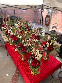 Artificial Wedding Aisle Floral Arrangements