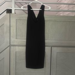 Miss Ashlie Criscross Back 6p Little Black Dress