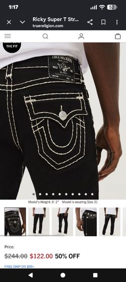 True religion mens jeans