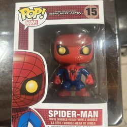 Funko Pop! The Amazing Spider-Man #15 Golden Eyes 2012 Marvel