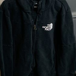 Boys North Face Jacket With Hoodie Sz M