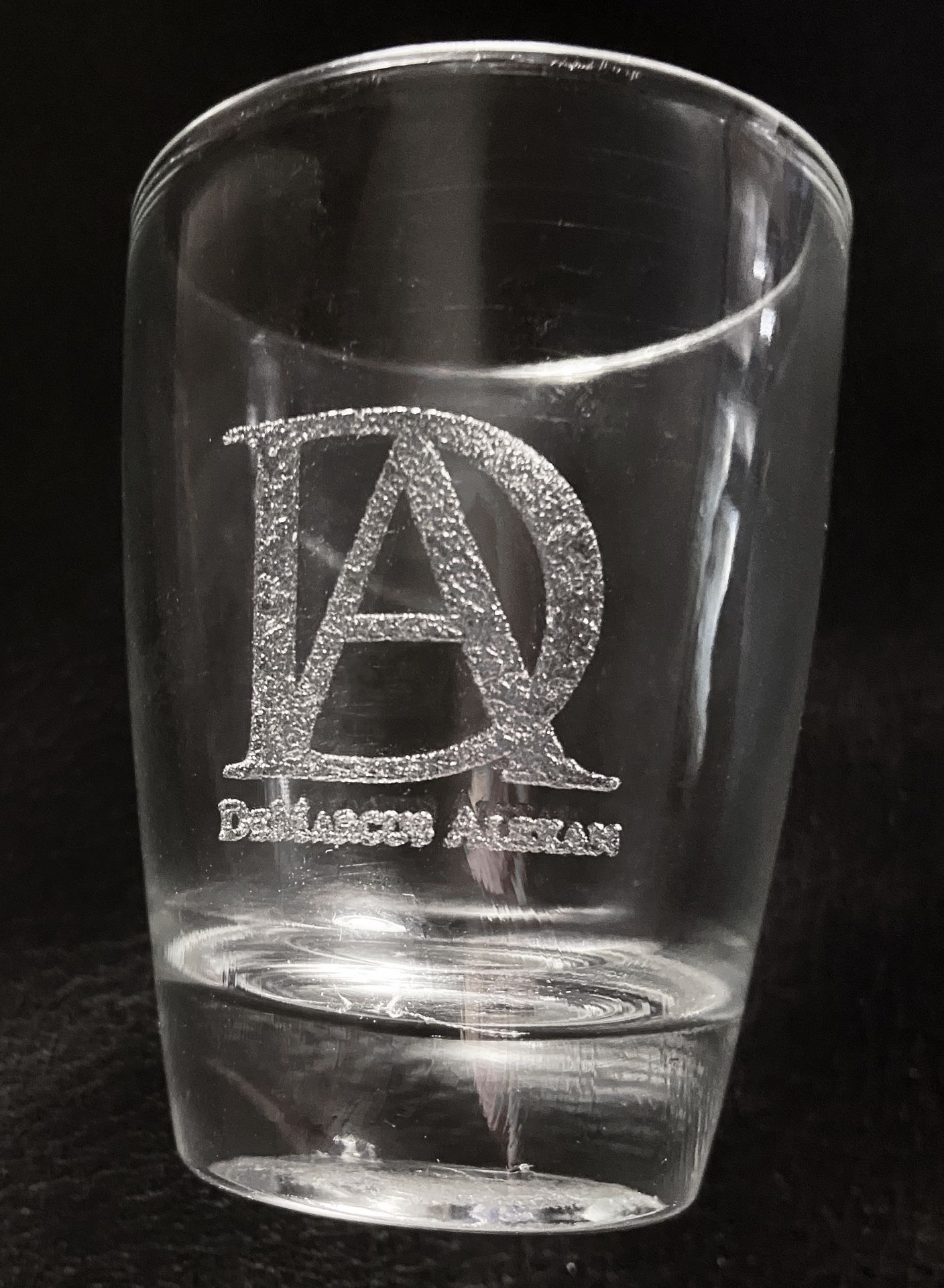 Shot Glass engraving 