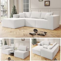 Boneless Cloud Couch Left Chaise