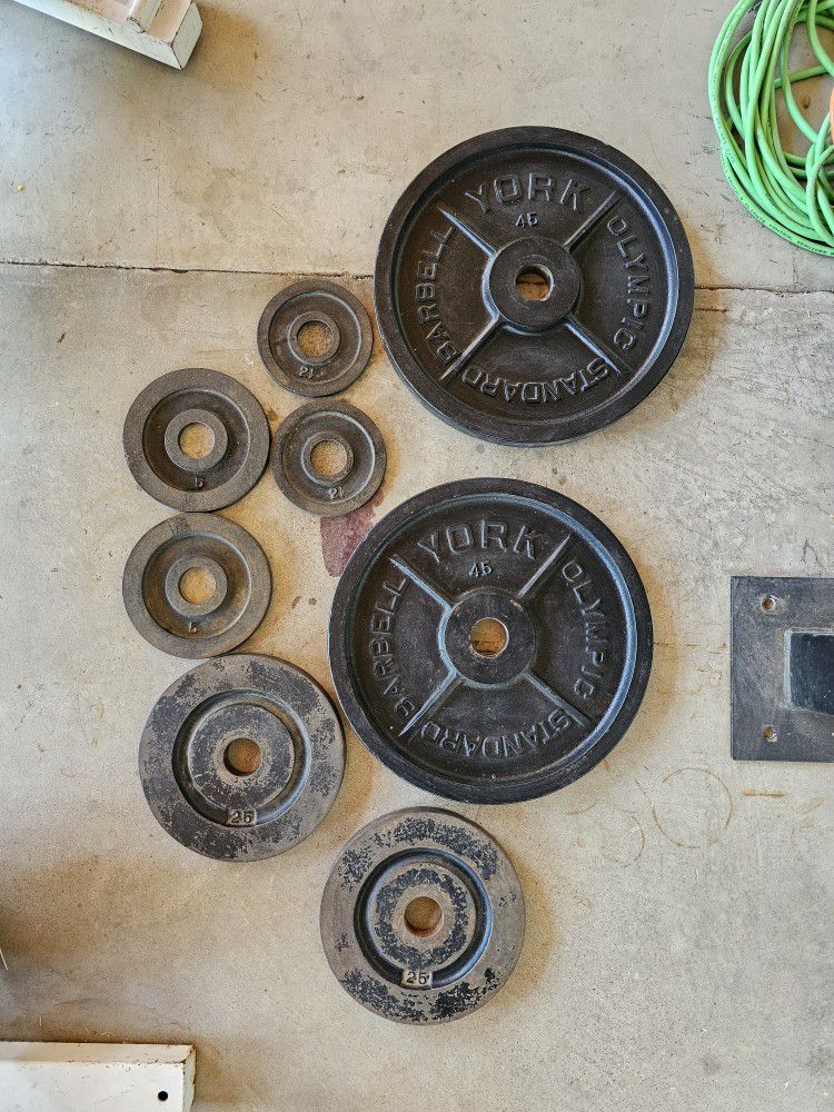 York Milled Olympic Plates