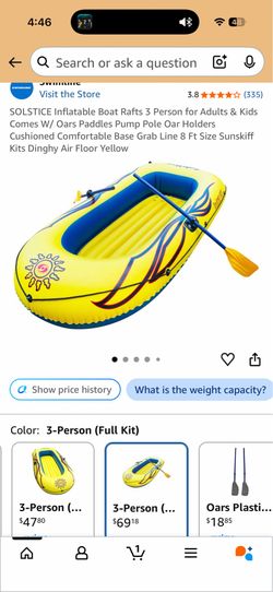 3 person inflatable boat