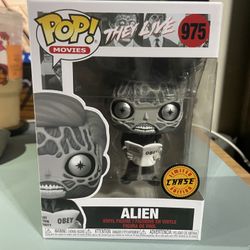 Funko Pop Movies They Live #975 Alien Chase Limited Edition