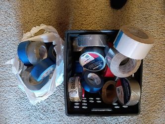 Large Lot of Mixed Tape Rolls