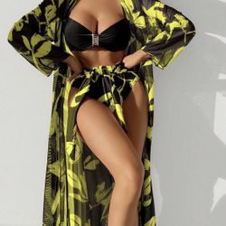 Bikini De Tres Piezas Para Mujer 