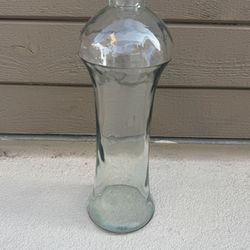 Clear Glass Vase