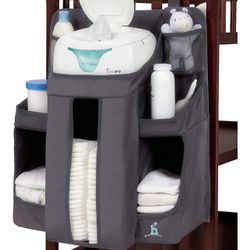 Hanging Diaper Organizer for Changing Table and Cribs